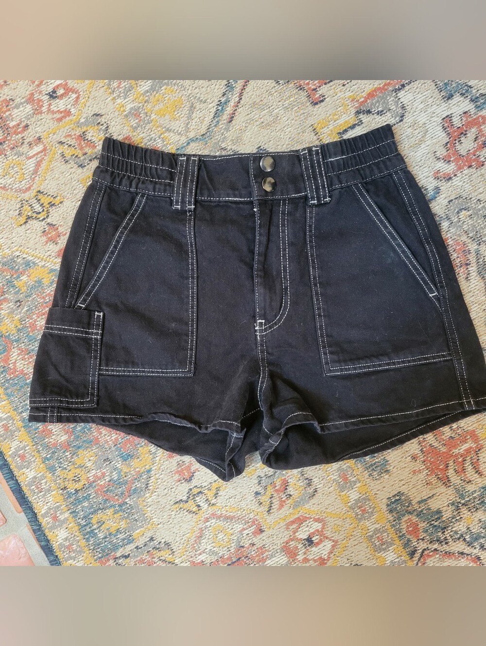 Urban Outfitters BDG Black Skate Shorts